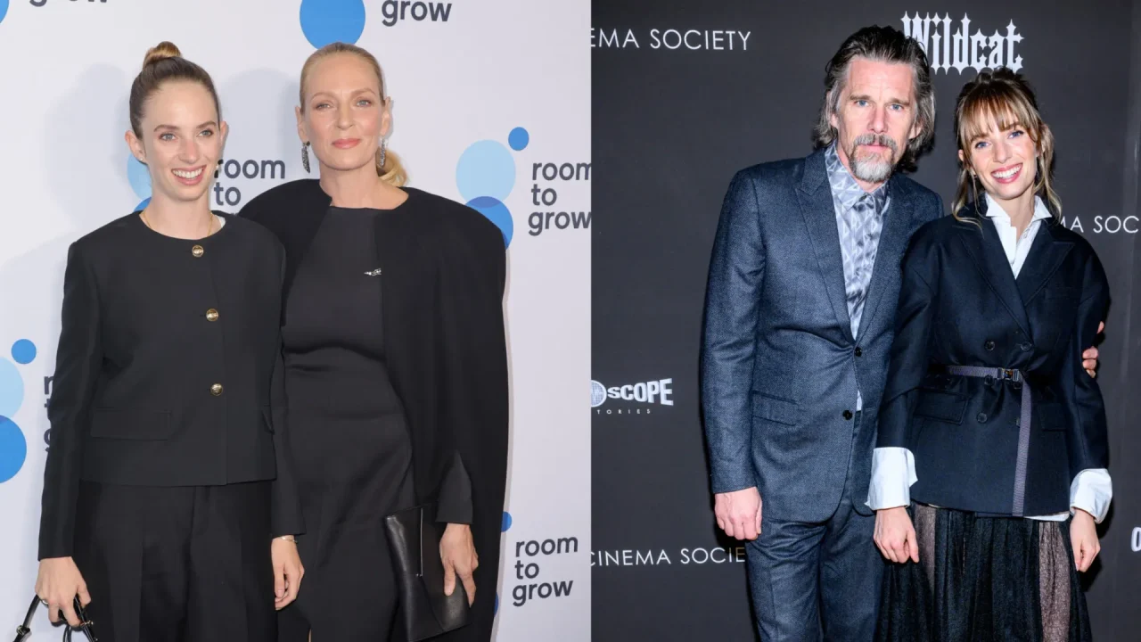 Maya Hawke e Christian Lee Hutson no dia de seu casamento em Nova York. — Foto: