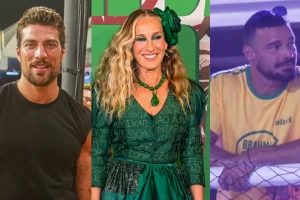 Celebridades estrangeiras curtem a folia brasileira durante desfiles e festas —