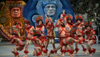 Dragões da Real e Rosas de Ouro encantam público durante apresentações no Sambód