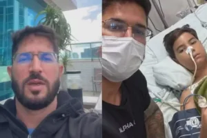 'Risco de infecção ainda é alto', diz pai de menino atacado por tubarão em PE —