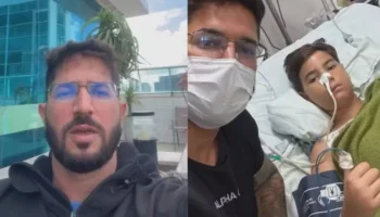 'Risco de infecção ainda é alto', diz pai de menino atacado por tubarão em PE —