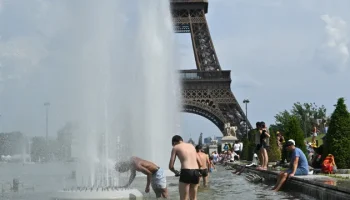 Onda de calor atinge Europa e afeta mais de 94 milhões de pessoas — Foto: Onda d