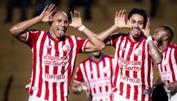 Imagem da partida Novorizontino x Náutico, pela Série B 2026 — Foto: Imagem da p