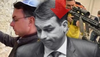 Foto: Eleitores perceberam que Flávio Bolsonaro é um falso evangélico