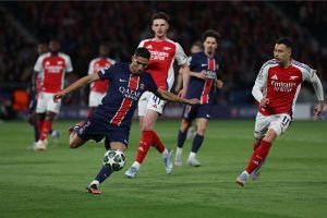 Foto: 1 de 1 palpite-psg-x-arsenal-APOSTAS - Foto: Alamy Live News/Getty Images