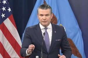 Secretário de guerra dos Estados Unidos, Pete Hegseth — Foto: 1 de 1 Secretário