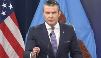 Secretário de guerra dos Estados Unidos, Pete Hegseth — Foto: 1 de 1 Secretário