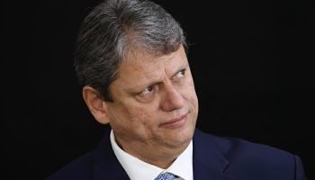 Tarcísio de Freitas — Foto: Crédito da imagem sugerido: