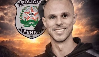 Foto: 1 de 1 Policial penal morre soterrado após salvar esposa e vizinhos em Jui