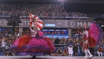 Desfile do Salgueiro na Sapucaí durante o Carnaval 2026. — Foto: 1 de 1 Salgueir