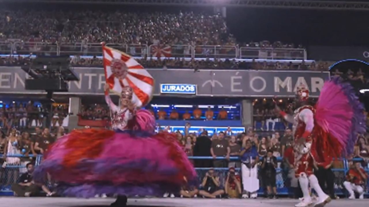 salgueiro-carnaval-2026 Desfile do Salgueiro na Sapucaí durante o Carnaval 2026. — Foto: 1 de 1 Salgueir