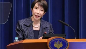 Foto: Na imagem, a primeira-ministra do Japão, Sanae Takaichi