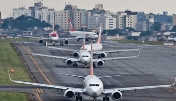 Aeroporto Internacional de Guarulhos. Voos foram retomados. — Foto: 1 de 1 Aerop