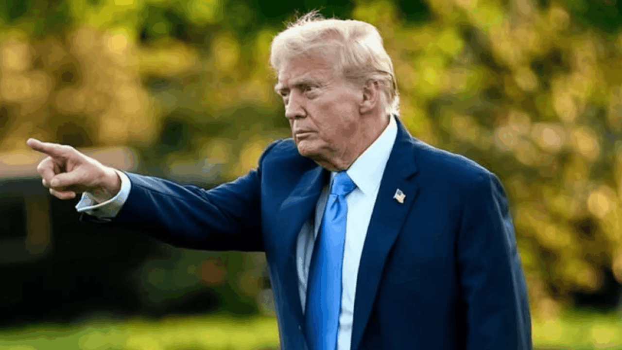 Foto: Donald Trump declarou que as nações dependentes do petróleo do Golfo têm o