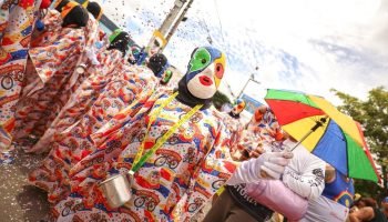 Desfile do Carnaval dos Papangus de Bezerros em 20206 — Foto: Ray Evllyn/Divulga